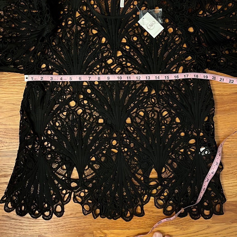 Lace Dressy Blouse - Picture 8 of 8